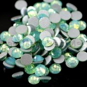 ss6-green-opal-1-9-2-1mm-1440pcs-pack-flat-back-crystal-non-hotfix-glue-on