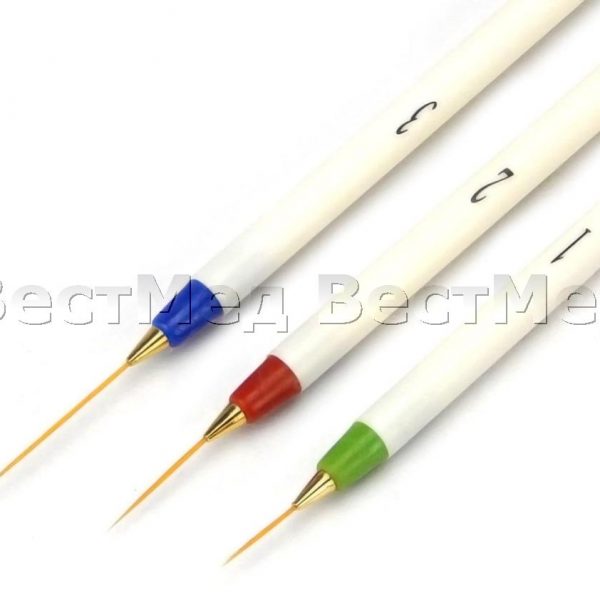 3-Pcs-Nail-Art-Tips-Tools-Polish-Pen-Brush-Drawing-Stripe-Liner-DIY-Nail-Dotting-Free